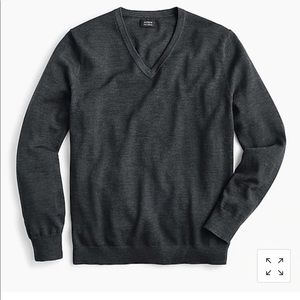 Men’s J. Crew Slim Merino Wool V Neck Sweater